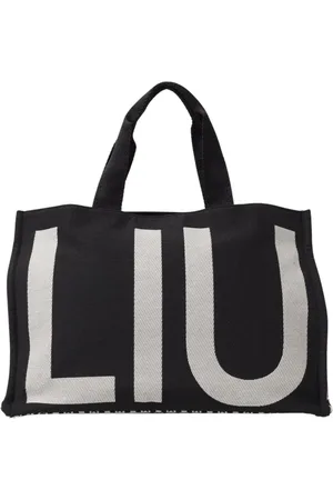 Liu Jo Tassen, Dames, Zwart, ONE Size, Zwarte Tote Tas voor Vrouwen