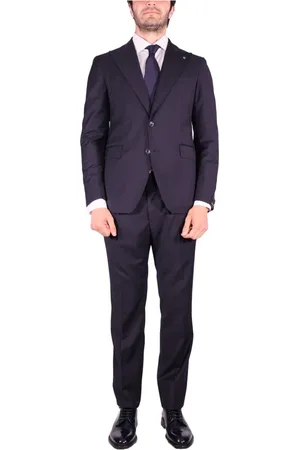 TAGLIATORE Pakken, Heren, Blauw, M, Wol, Jurken Blauw