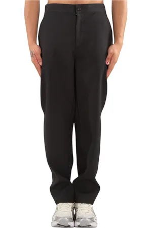 Sergio Tacchini Broeken, Heren, Zwart, M, Davide Ribgebreide Broek