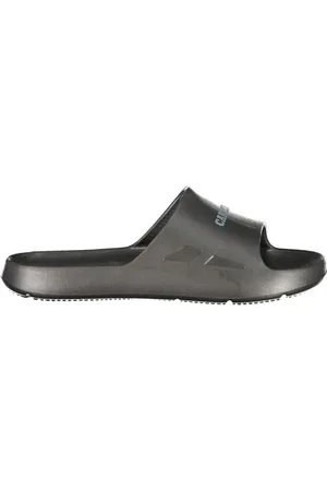 Carrera Schoenen, Heren, Zwart, 41 EU, Zwarte sandaal met logoprint
