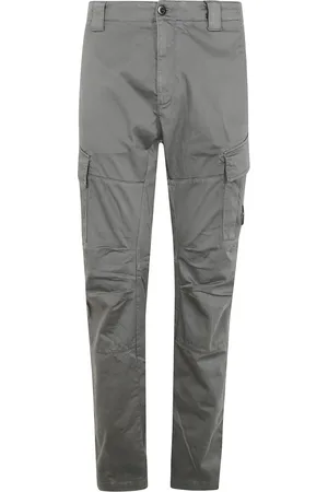 C.P. Company Broeken, Heren, Grijs, XL, Stretch Cargo Lensbroek