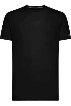 RRD Tops, Heren, Blauw, M, Katoen, Blauw Zwart Crepe Shirty