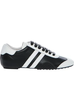 OVYE Schoenen, Dames, Zwart, 41 EU, Leren Damessneakers