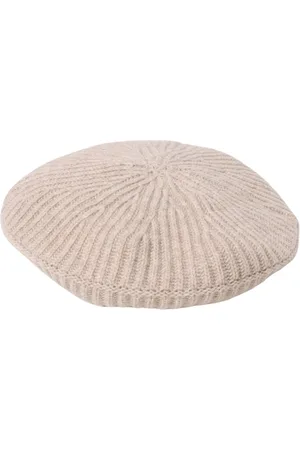 Ganni Accessoires, Dames, , ONE Size, Wol, Gebreide Alpaca Wol Beanie
