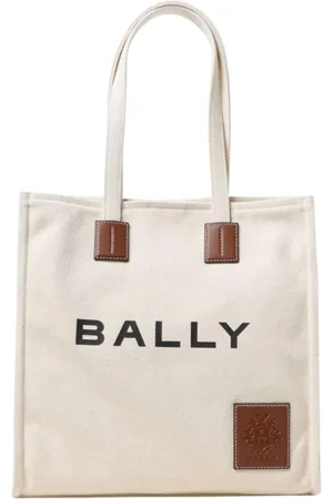 Bally Tassen, Dames, , ONE Size, Leer, Elegant Canvas Tote Bag