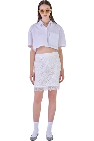 Silvian Heach Rokken, Dames, Wit, L, Short Skirts