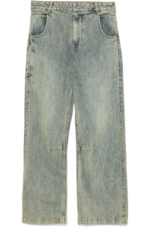 Entire Studios Jeans, Heren, Blauw, L, Katoen, Wave Surface Jeans
