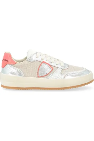 Philippe model Schoenen, Dames, Wit, 39 EU, Stijlvolle Lage Damessneakers