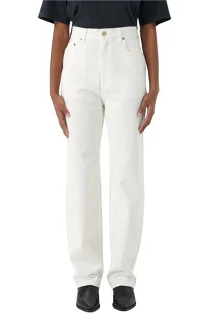 Golden Goose Jeans, Dames, Wit, W29, Katoen, Klassieke Stijl Jeans voor Vrouwen