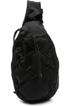 C.P. Company Tassen, Heren, Zwart, ONE Size, Zwarte rugzak Model 999