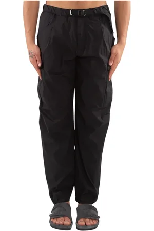 White Sand Broeken, Heren, Zwart, XL, Cargo Broek met Beenkoorden