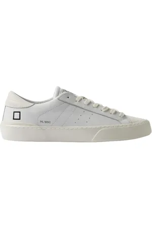 D.A.T.E. Schoenen, Heren, Wit, 41 EU, Katoen, Witte lage sneakers