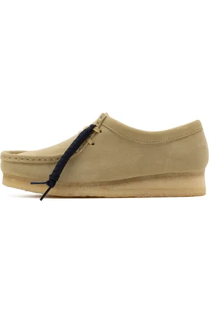 Clarks Schoenen, Dames, , 37 EU, Suède, Wallabee Maple Suede Schoenen