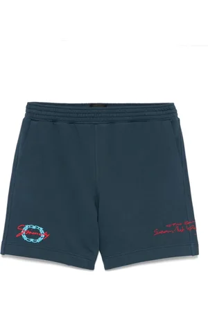 Givenchy Korte broeken, Heren, Blauw, S, Stijlvolle Shorts voor Mannen