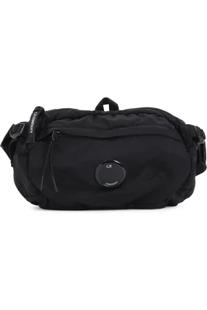 C.P. Company Tassen, Heren, Zwart, ONE Size, Zwarte Schoudertas Aw 24
