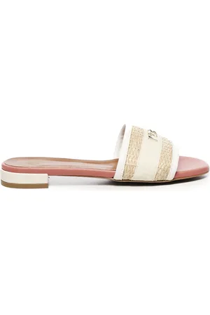 V°73 Schoenen, Dames, , 40 EU, Leren Sandalen Open Teen