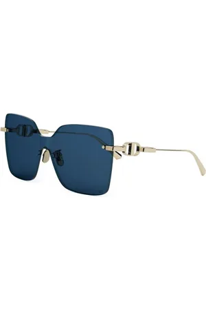 Dior Accessoires, unisex, Geel, ONE Size, Authentieke CD Chain Bril met Top Service