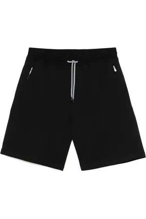 Brunello Cucinelli Korte broeken, Heren, Zwart, S, Korte Elegante Shorts