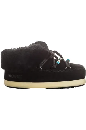 Moon Boot Schoenen, Dames, Zwart, 39 EU, Suede Winterlaarzen