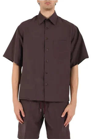 COSTUMEIN Overhemden, Heren, Paars, L, Relaxed fit lyocell overhemd