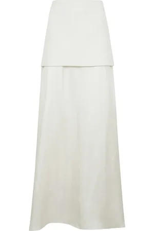 Rohe Rokken, Dames, , M, Wol, Hoge taille wol en zijde rok