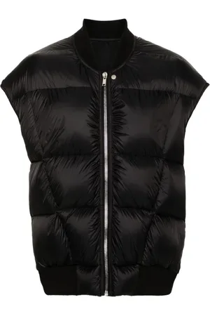 Rick Owens Jassen, Heren, Zwart, S, Luxor Flight Gilet