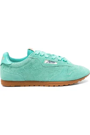 Autry Schoenen, Dames, Groen, 39 EU, Lage Windspin Sneakers