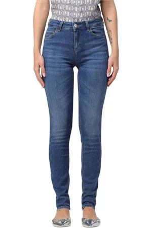 Liu Jo Jeans, Dames, Blauw, W30, Denim, Klassieke Denim Jeans