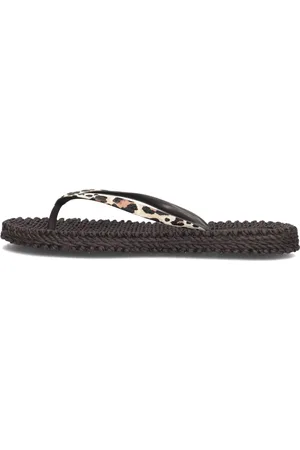 Ilse Jacobsen Schoenen, Dames, Bruin, 37 EU, Bruine Zomer Slippers Cheerful 01p
