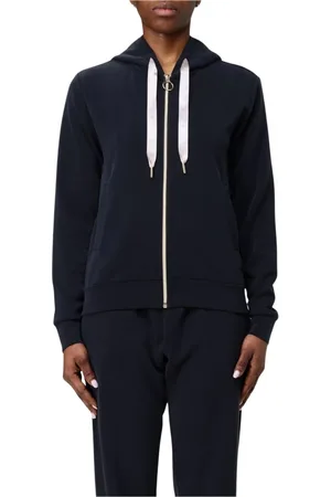 Colmar Sweatshirts & Hoodies, Dames, Zwart, S, Katoen, Beige Zip Up Hoodie Activewear Sweater