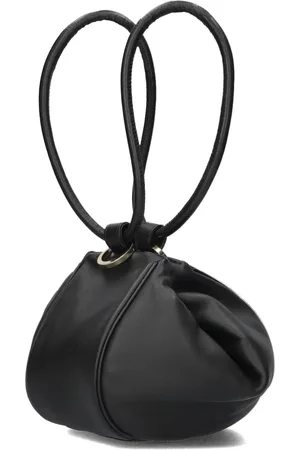 Fred de la Bretoniere Tassen, Dames, Zwart, ONE Size, Leer, Zwarte Leren Louki Tas