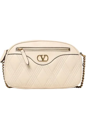 VALENTINO GARAVANI Tassen, Dames, , ONE Size, Leer, Stud Crossbody Gewatteerde Tas