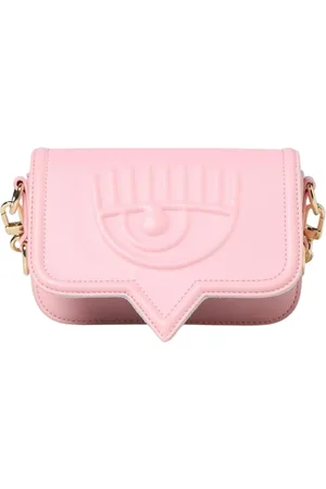 Chiara Ferragni Tassen, Dames, Roze, ONE Size, Roze Eye Bag Chain Strap