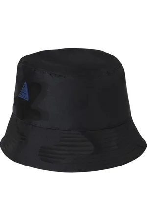 Lanvin Accessoires, Dames, Blauw, ONE Size, Nylon, Blauwe Camouflage Bucket Hoed