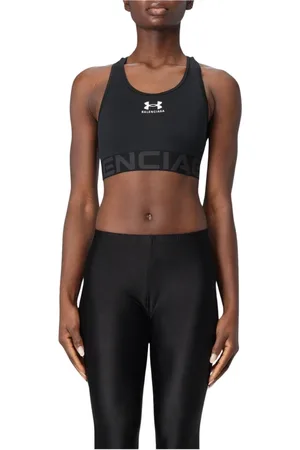 Balenciaga Sport, Dames, Zwart, M, Zwarte Racerback Sportbeha Activewear