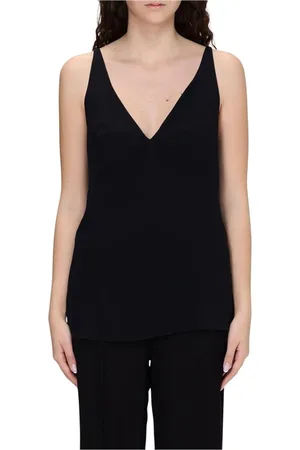 MEIMEIJ Tops, Dames, Zwart, XS, Zwarte Zijden Cami Top