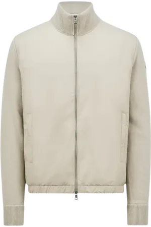 Moncler Sweatshirts & Hoodies, Heren, , L, Wol, Rits Wol & Kasjmier Vest