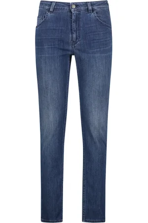 RE-HASH Jeans, Dames, Blauw, W32, Blauwe Monica-72 Stijlvolle Modieuze Jurk