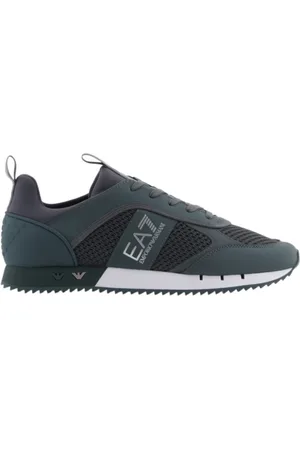 EA7 Schoenen, Heren, Grijs, 42 2/3 EU, Grijze Unisex Sneakers met Stedelijke Stijl