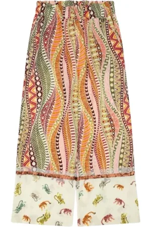 Dixie Rokken, Dames, Veelkleurig, L, Broek met Tribale Print voor Meisjes