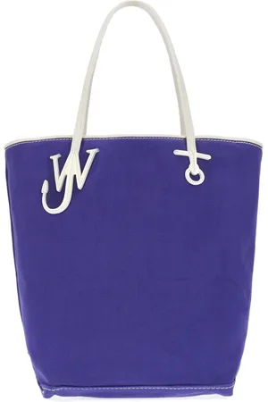 J.W.Anderson Tassen, Dames, Blauw, ONE Size, Katoen, Schoudertassen