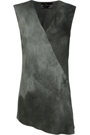 Cortana Tops, Dames, Groen, L, Leer, Dali, top petrol gemêleerd