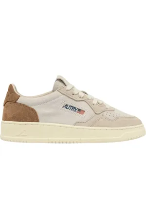 Autry Schoenen, Heren, Veelkleurig, 41 EU, Katoen, Medalist Low Suede Sneakers