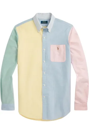 Ralph Lauren Overhemden, Heren, Veelkleurig, S, Katoen, Katoenen Overhemd Regular Fit
