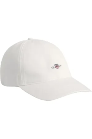 GANT Accessoires, Heren, Wit, ONE Size, Katoen, Shield Cap