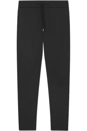 Dondup Broeken, Heren, Zwart, W34, Katoen, Zwarte Jogger Chino Broek