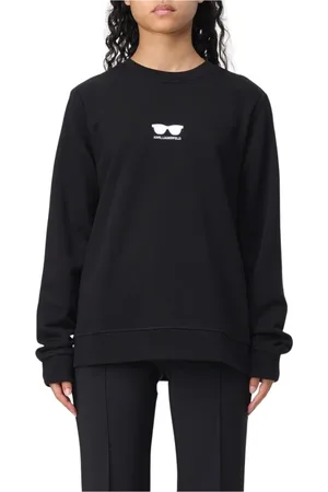 Karl Lagerfeld Sweatshirts & Hoodies, Dames, Zwart, S, Sweatshirts & Hoodies