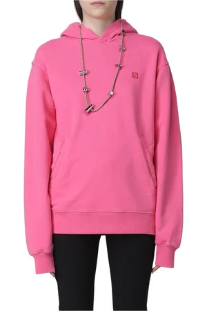 AMBUSH Sweatshirts & Hoodies, Dames, Roze, S, Katoen, Roze Oversized Hoodie Sweatshirt