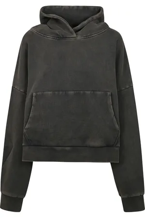 Entire Studios Sweatshirts & Hoodies, Dames, Zwart, M, Katoen, Moderne Elegantie Heavy Hood Sweatshirt