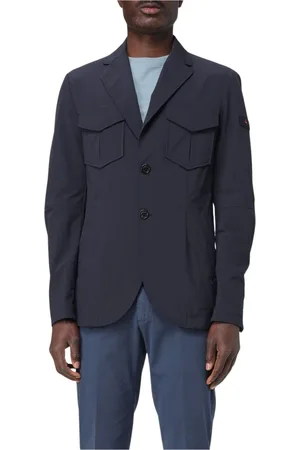 Peuterey Jassen, Heren, Blauw, S, Stijlvolle Blauwe Herenjas